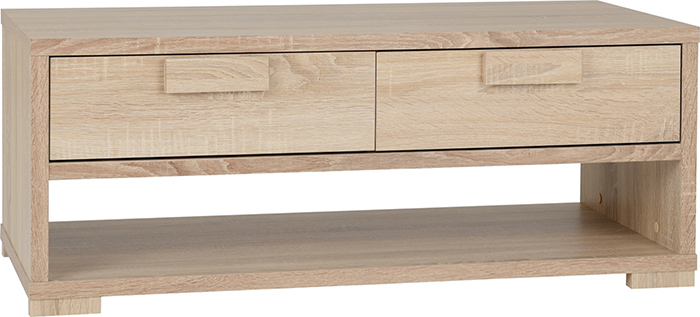 Cambourne 2 Drawer Coffee Table - Click Image to Close